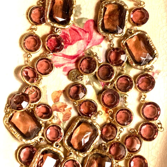 CHANEL Vintage 1981 Chiclet Amethyst Sautoir-Style Necklace - Picture 14 of 14